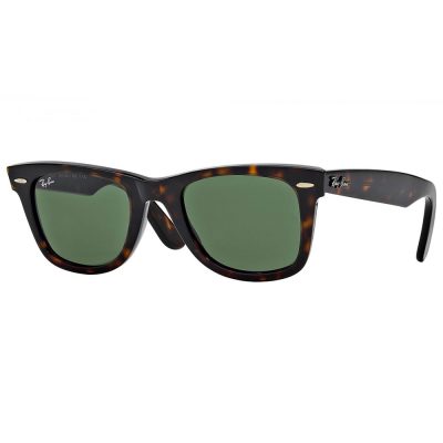 Ray-Ban Original Wayfarer RB2140 *902 #5418: Estilo Carey en Talle Large